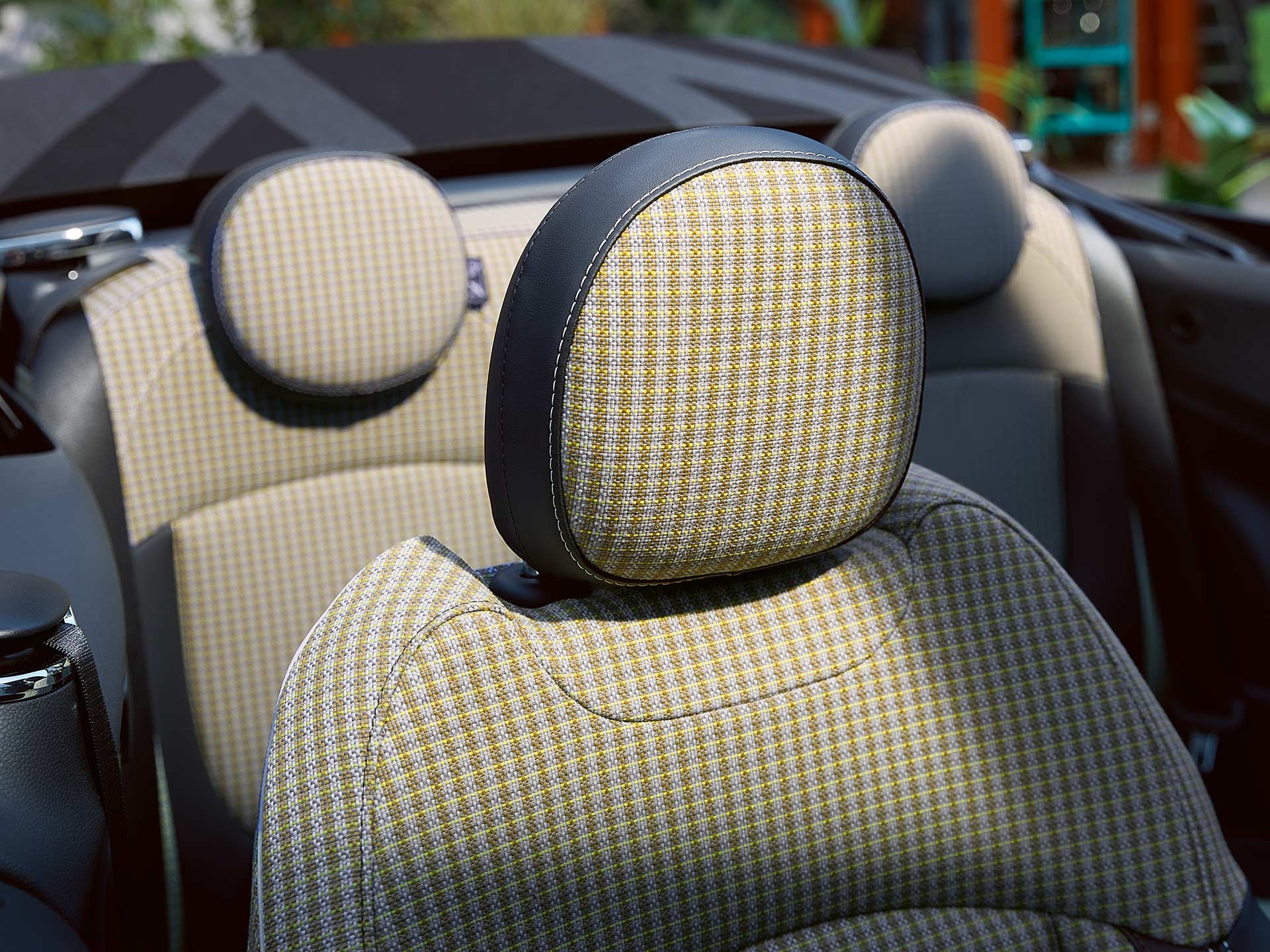 MINI Cabrio – interior – estofos MINI Cabrio – interior – estofos